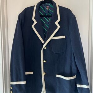 Rowing Blazers x Target Navy Military-Style Blazer – Size XXL